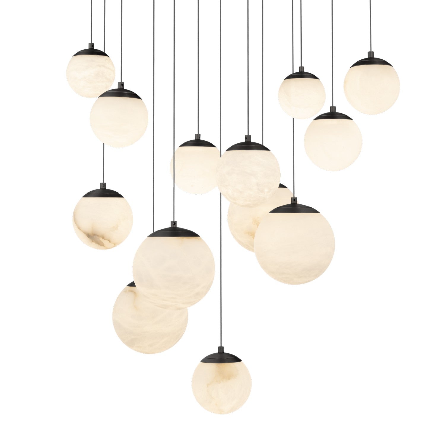 Modern Forms - PD-34413S-BK - LED Pendant - Pisces - Black