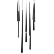 Modern Forms - PD-41713S-BK - LED Pendant - Cascade - Black