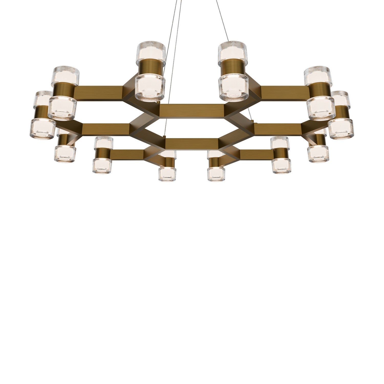 Modern Forms - PD-4536-AB - LED Pendant - Dashe - Aged Brass