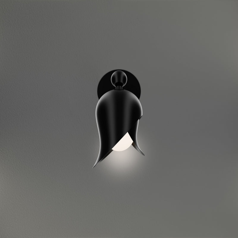 Modern Forms - WS-64513-35-NB/BK - LED Wall Sconce - Elixir - Polished Black Nickel/Black