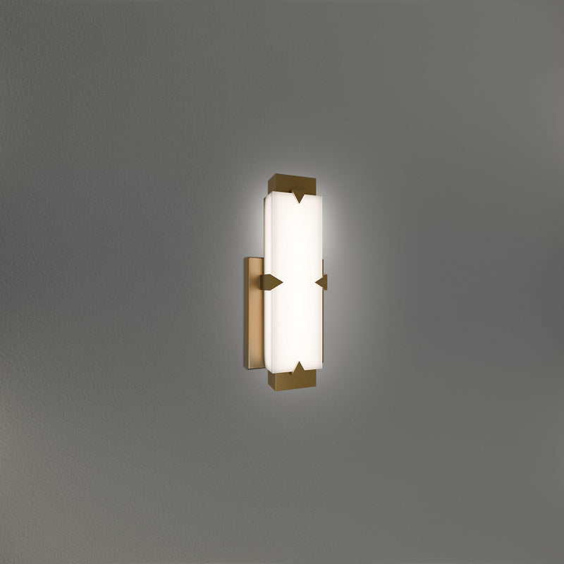 Modern Forms - WS-7511-40-AB - LED Wall Sconce - Carlisle - Aged Brass