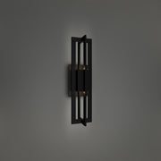 Modern Forms - WS-W78520-27-BK - LED Outdoor Wall Sconce - Gander - Black