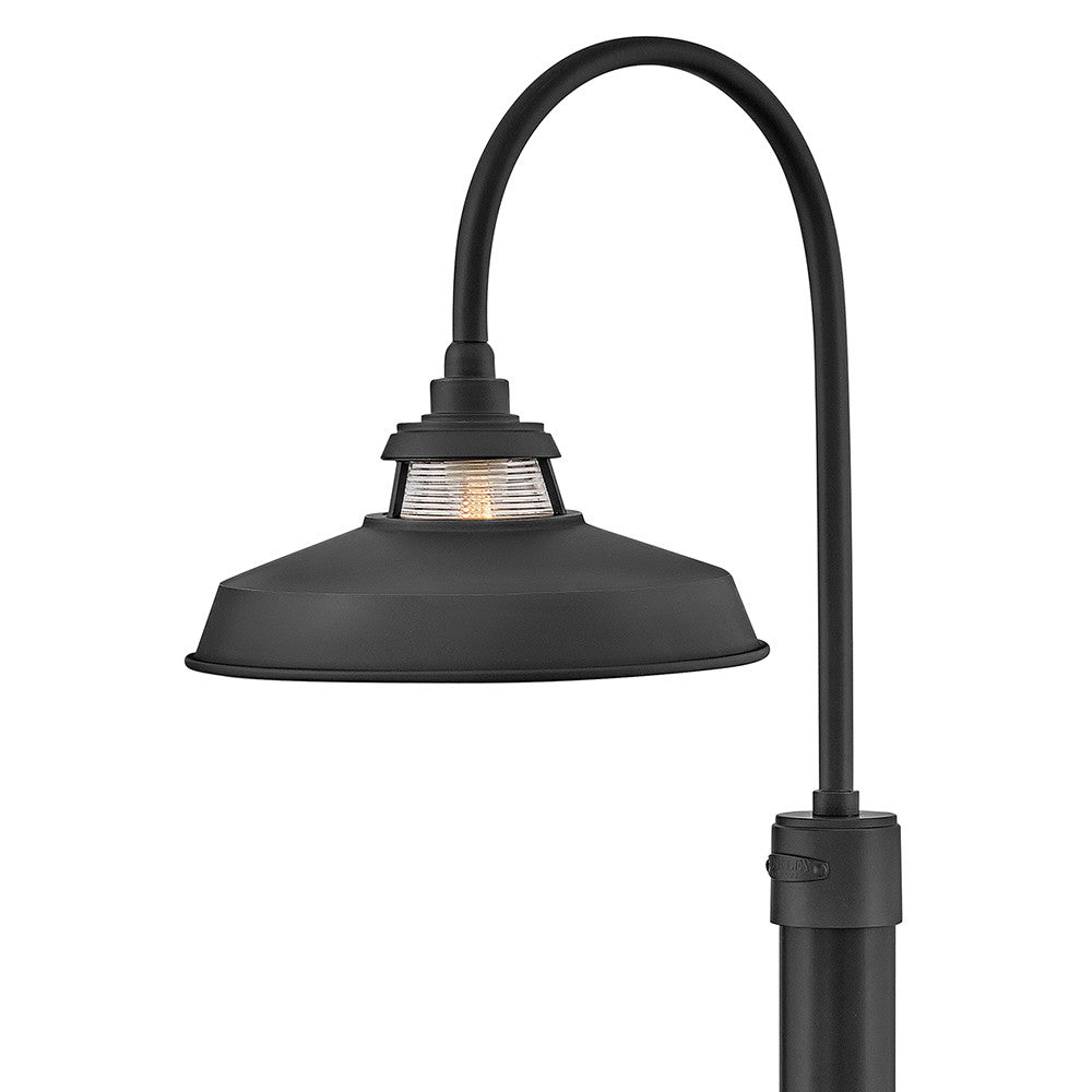Hinkley - 1191BK - LED Post Mount - Troyer - Black
