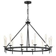 Hinkley - 47476BK - LED Chandelier - Copley - Black