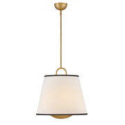 Hinkley - 47517LCB-OW - LED Pendant - Sonia - Lacquered Brass