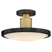Hinkley - 47593BK-LCB - LED Semi-Flush Mount - Kieran - Black