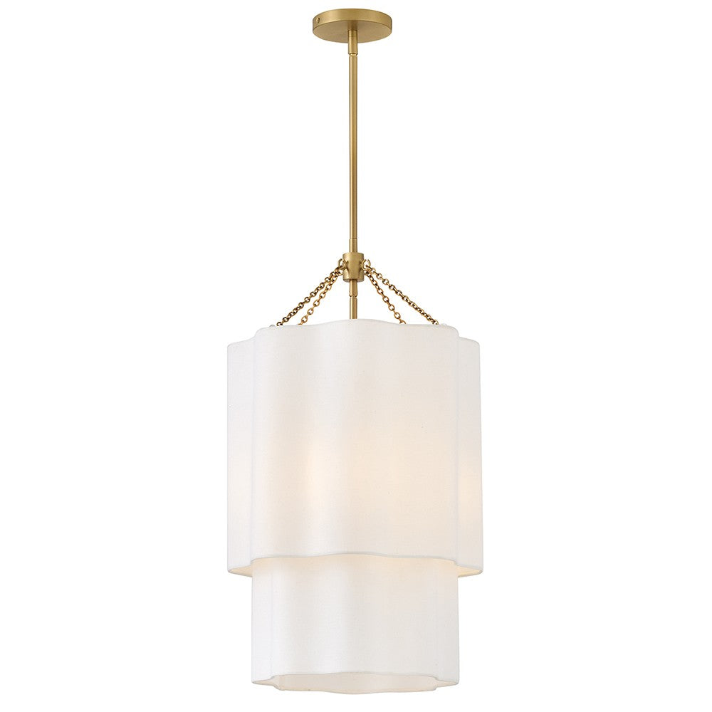Hinkley - 47737LCB - LED Pendant - Gwen - Lacquered Brass