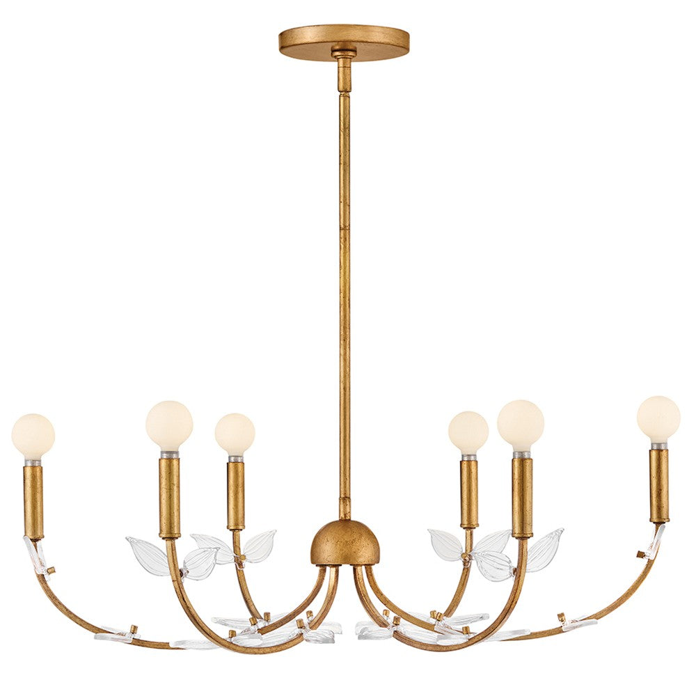 Hinkley - 48286DA - LED Chandelier - Aliso - Distressed Brass