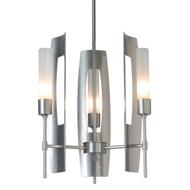 Hubbardton Forge - 131055-SKT-MULT-85-FD0611 - Three Light Pendant - Passage - Sterling