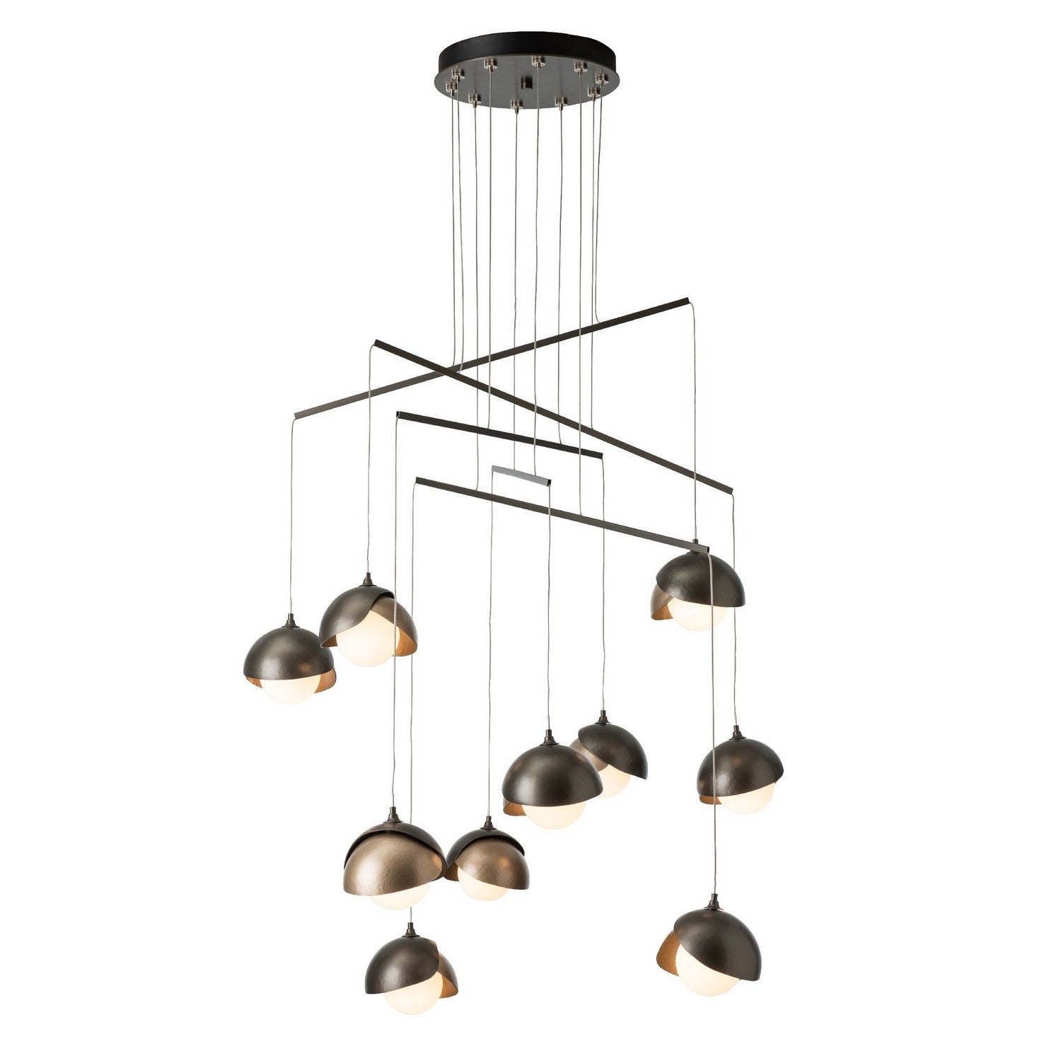Hubbardton Forge - 131155-SKT-STND-07-84-GG0711 - LED Pendant - Brooklyn - Dark Smoke