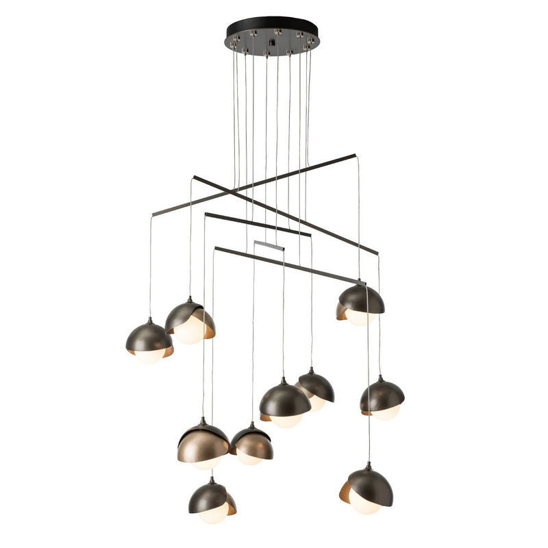 Hubbardton Forge - 131155-SKT-STND-07-84-GG0711 - LED Pendant - Brooklyn - Dark Smoke