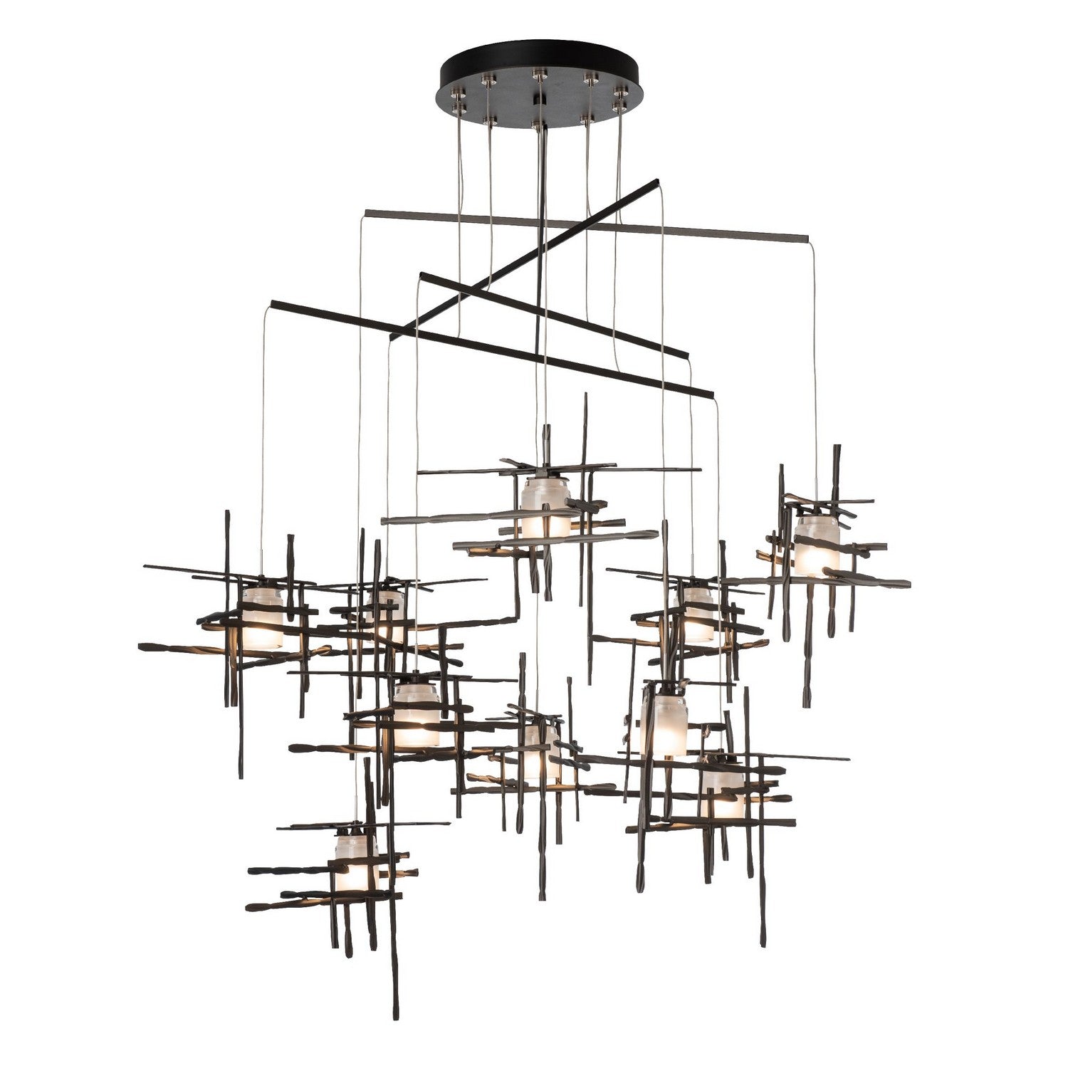 Hubbardton Forge - 131160-SKT-STND-14-YC0305 - LED Pendant - Tura - Oil Rubbed Bronze