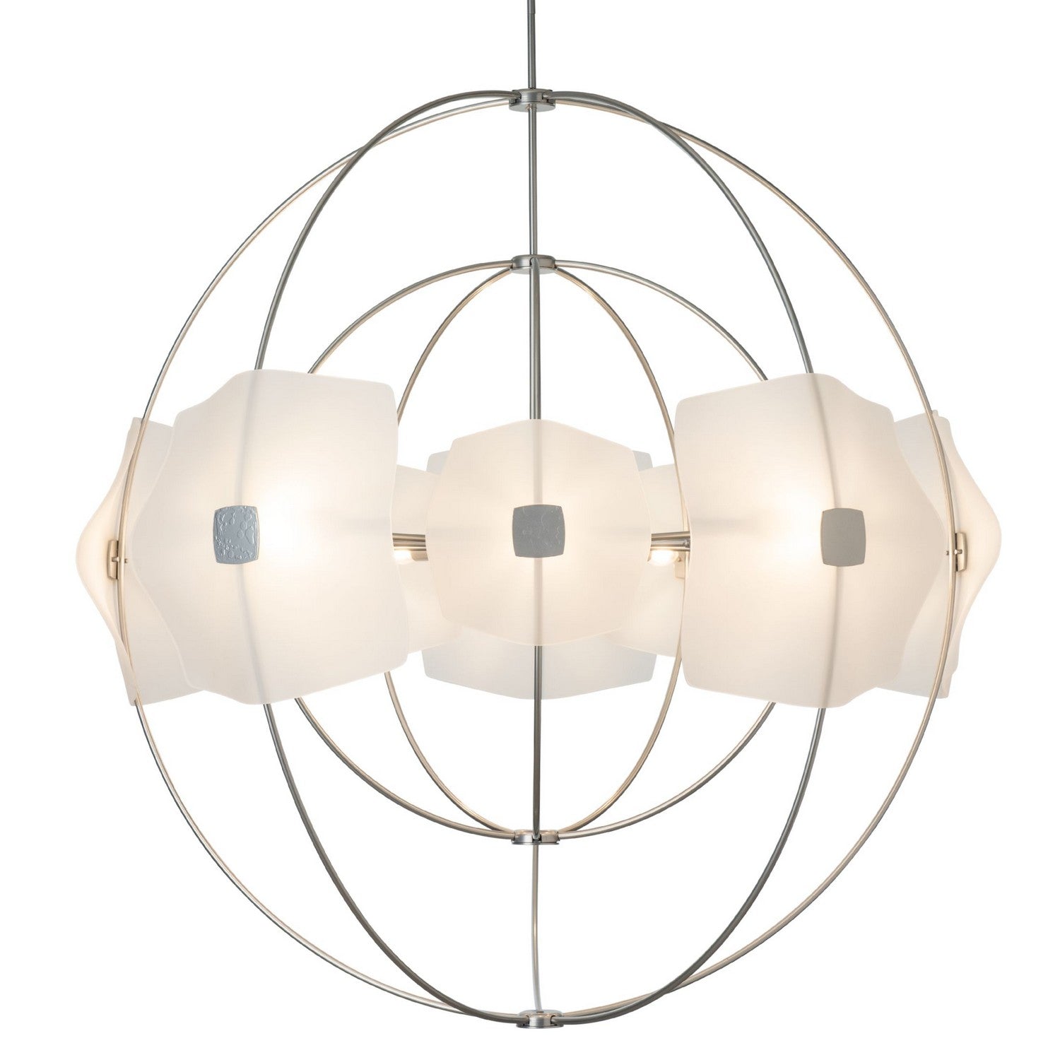 Hubbardton Forge - 131503-SKT-MULT-85-FD0852 - Ten Light Pendant - Astra - Sterling