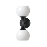 Maxim - 21222MRBK - Two Light Wall Sconce - Neve - Black
