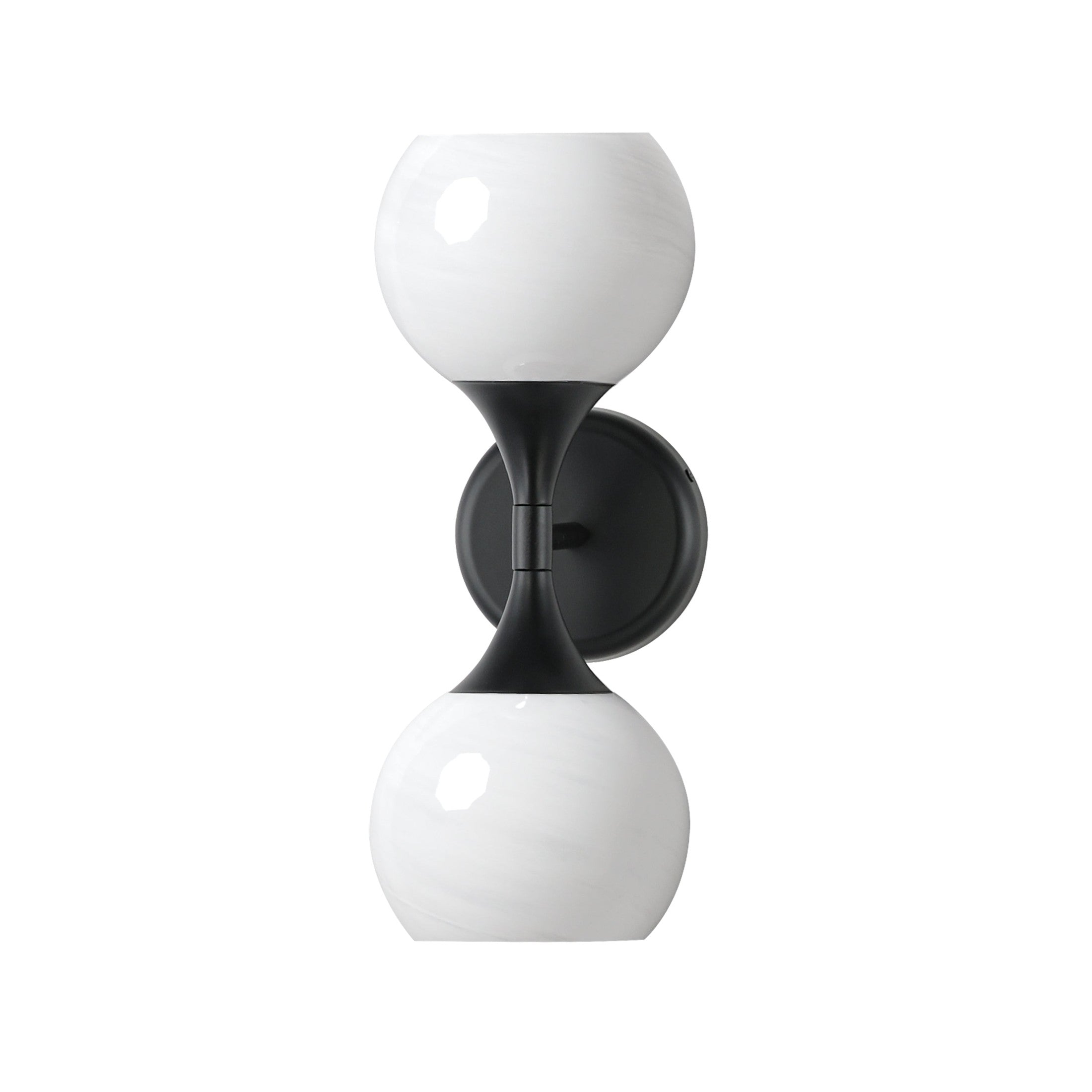 Maxim - 21222MRBK - Two Light Wall Sconce - Neve - Black