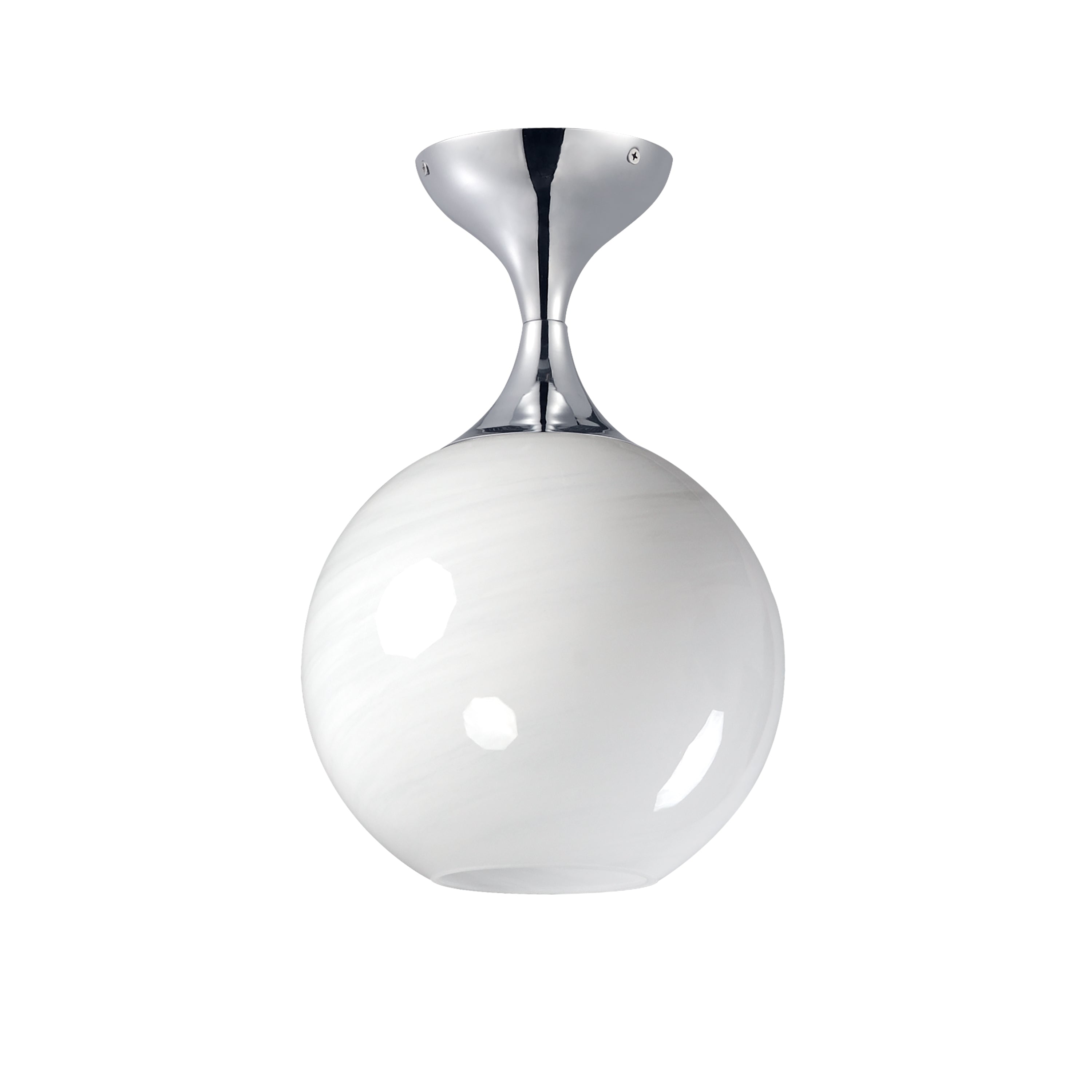 Maxim - 21229MRPC - One Light Flush Mount - Neve - Polished Chrome