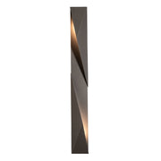 Hubbardton Forge - 302044-SKT-RGT-78 - Two Light Outdoor Wall Sconce - Carbon - Coastal Burnished Steel