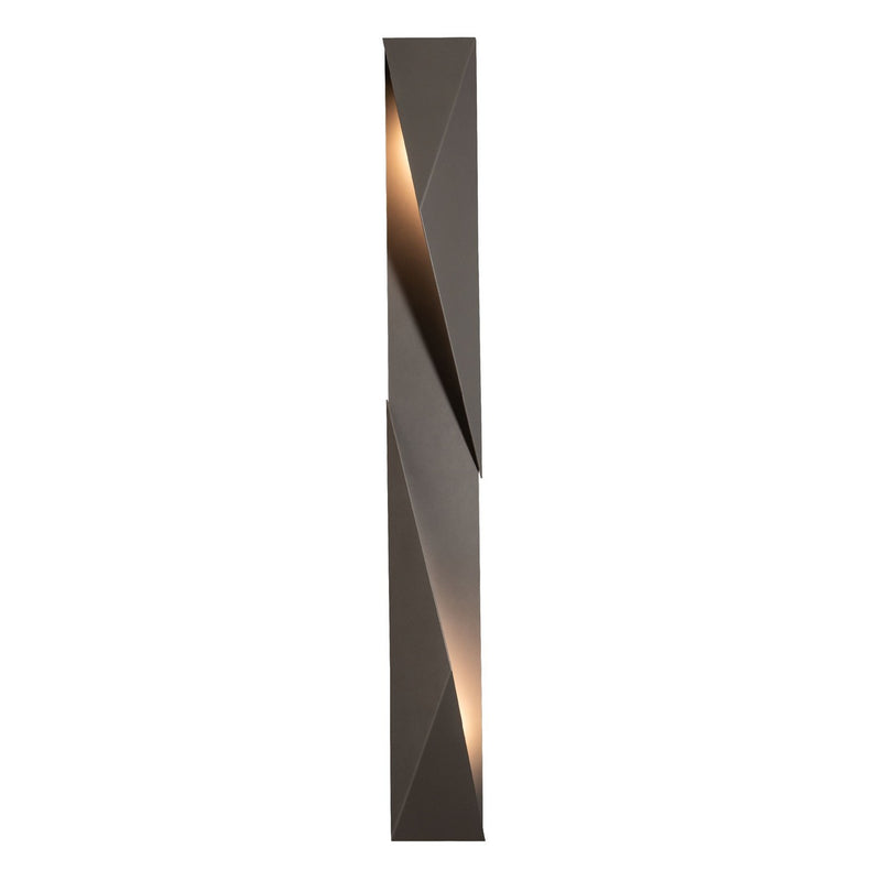 Hubbardton Forge - 302044-SKT-RGT-78 - Two Light Outdoor Wall Sconce - Carbon - Coastal Burnished Steel