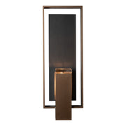 Hubbardton Forge - 302664-SKT-75-SL-ZM0850 - Two Light Outdoor Wall Sconce - Shadow Box - Coastal Bronze