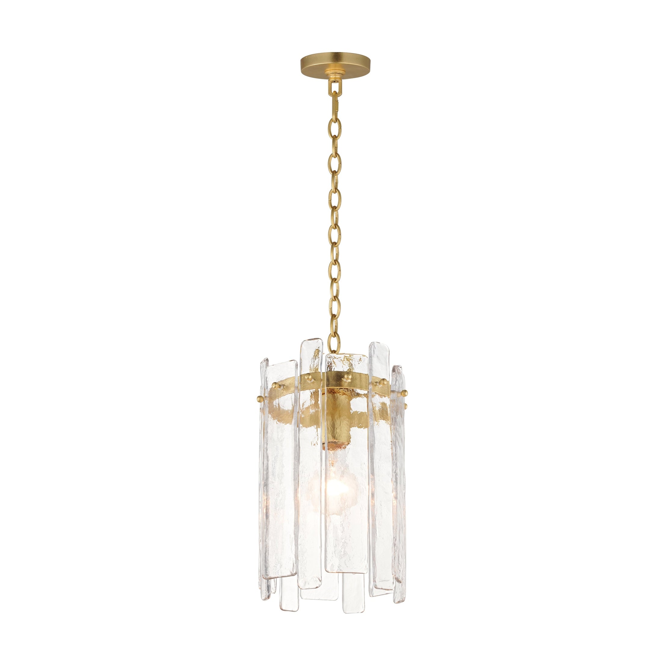 Maxim - 21831AGGL - One Light Pendant - Warren - Dark Bronze