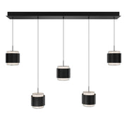 W.A.C. Lighting - PD-68905L-BK - LED Chandelier - Banded - Black