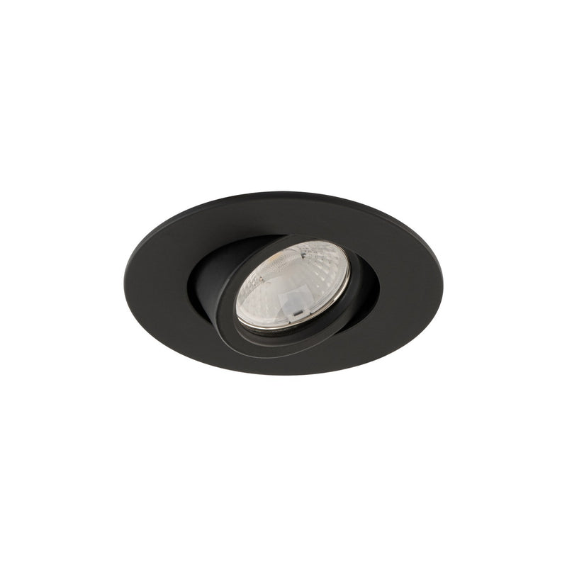 W.A.C. Lighting - R2BRA-FCS-BK - LED Trim and Remodel Housing - Ocularc - Black
