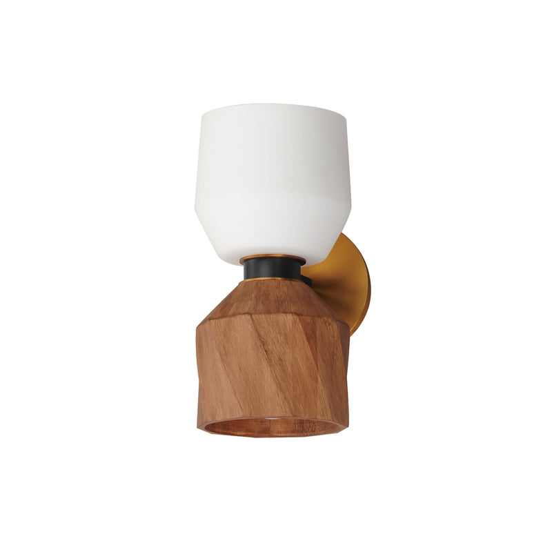 Maxim - 28271DBZAB - Two Light Wall Sconce - Akimbo - Dark Bronze/Antique Brass