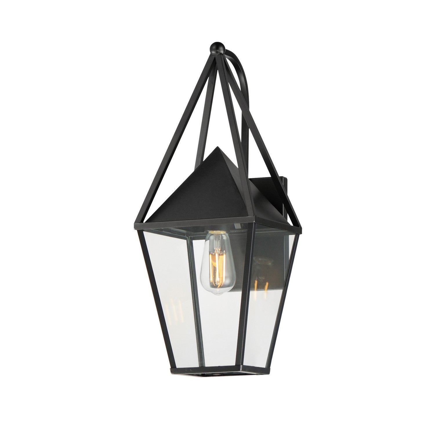 Maxim - 3164CLBK - One Light Outdoor Wall Sconce - Bavaria - Black