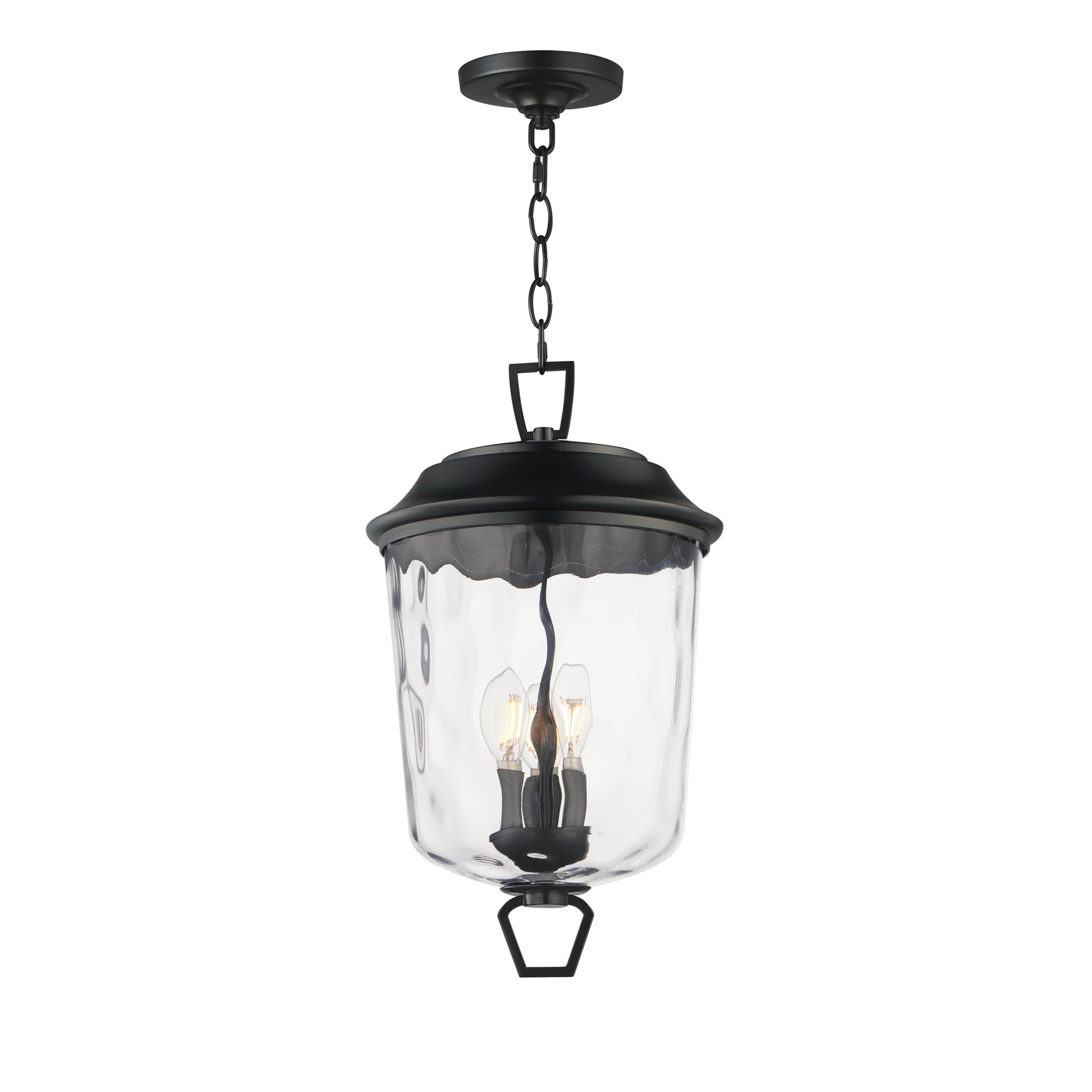 Maxim - 34213WGDBZ - Three Light Outdoor Pendant - Prescott - Dark Bronze