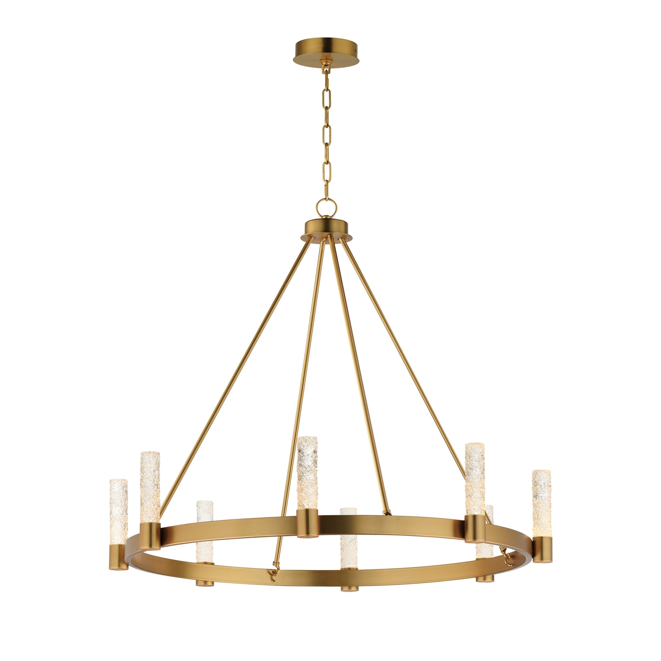 Maxim - 38446IBNAB - LED Chandelier - Duchess - Natural Aged Brass