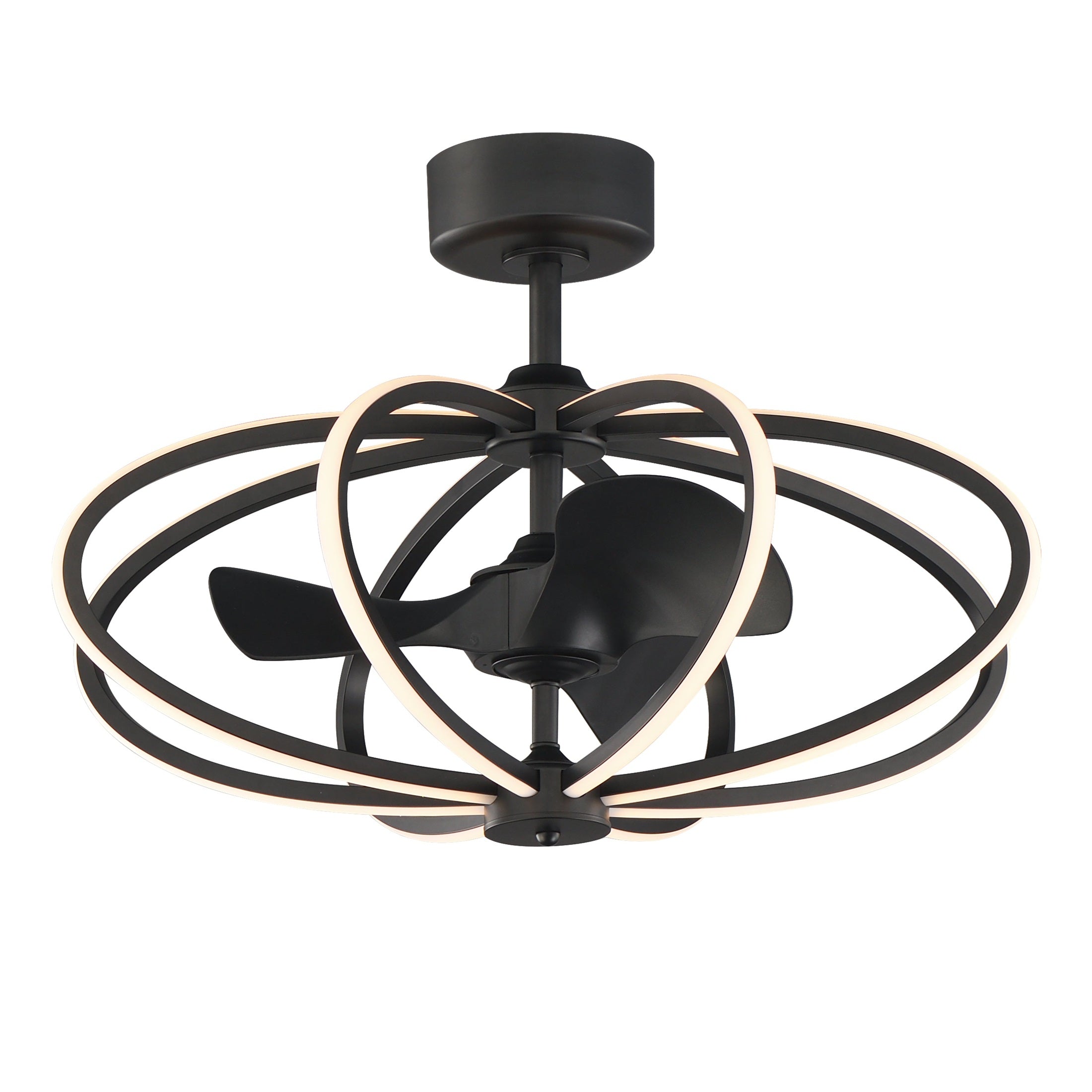 Maxim - 61005BK - LED Fandelight - Solstice - Black