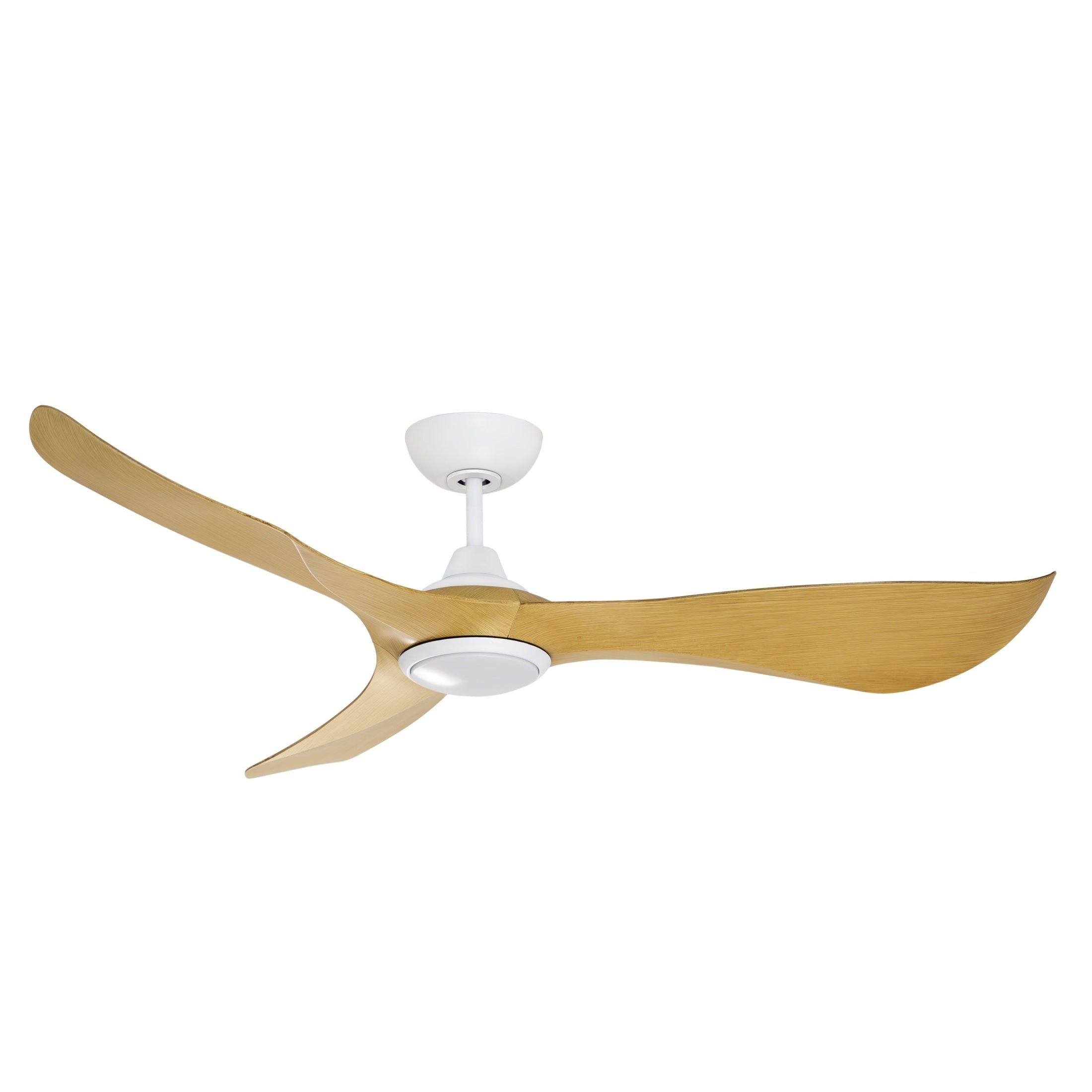 Maxim - 88755WTMWTK - 56"Ceiling Fan - Keanu - Matte White / Teak
