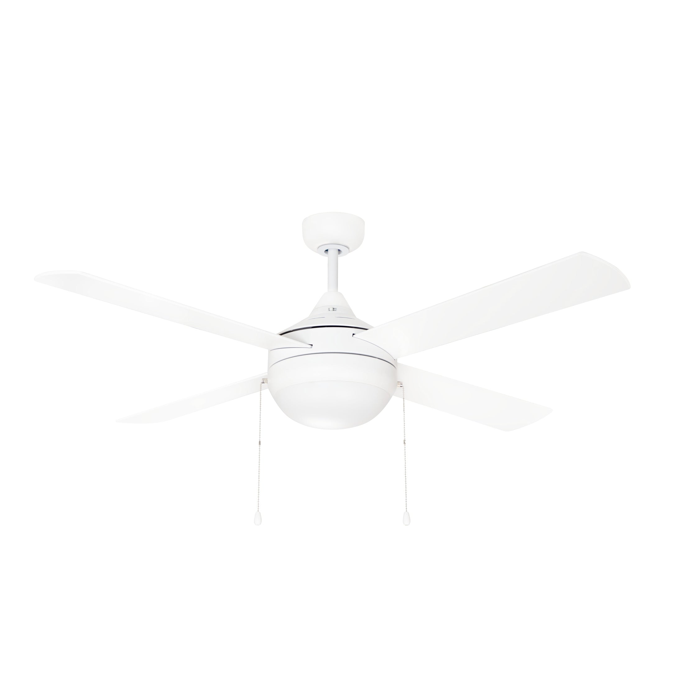Maxim - 88794MW - 52"Ceiling Fan - Quattro - Matte White