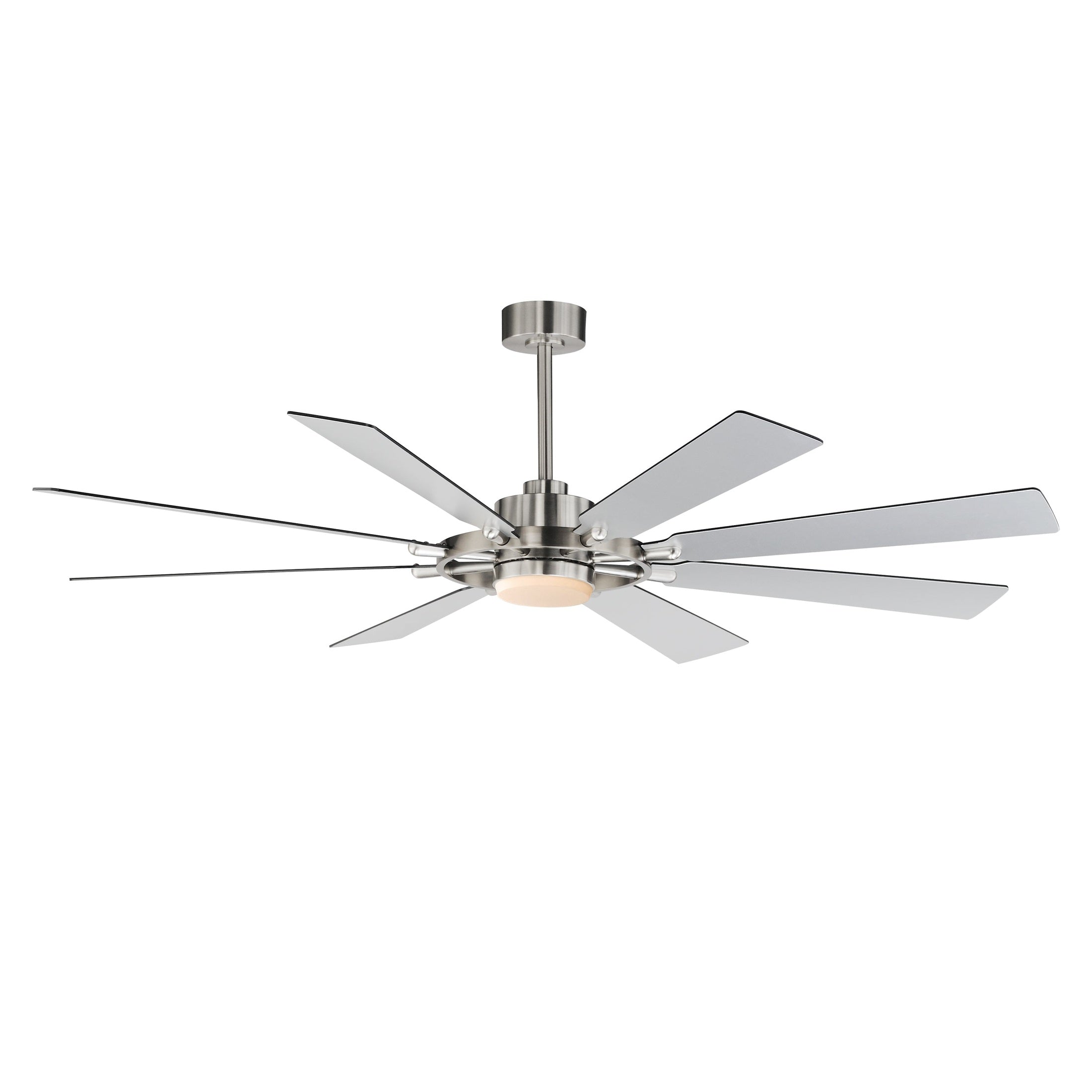 Maxim - 88878WTSN - 72"Ceiling Fan - Helm - Satin Nickel