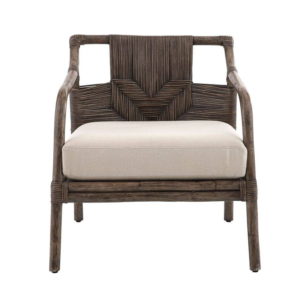 Arteriors - 5671 - Lounge Chair - Newton - Bone Linen