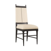 Arteriors - 6969 - Chair - Keegan - Ebony Wood/Ivory Leather