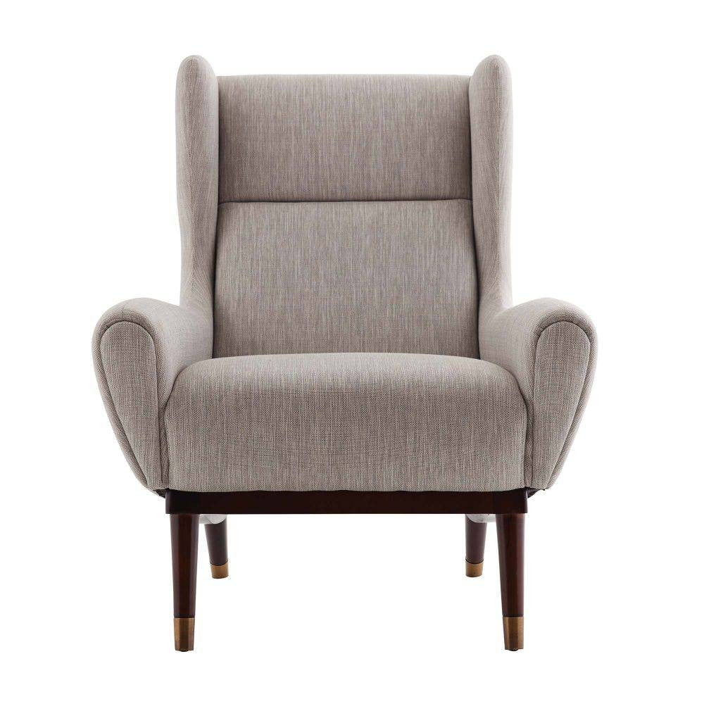 Arteriors - 8123 - Lounge Chair - Ophelia - Fossil Tweed