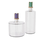 Arteriors - ARI10 - Decanters, Set of 2 - Adalyn - Clear