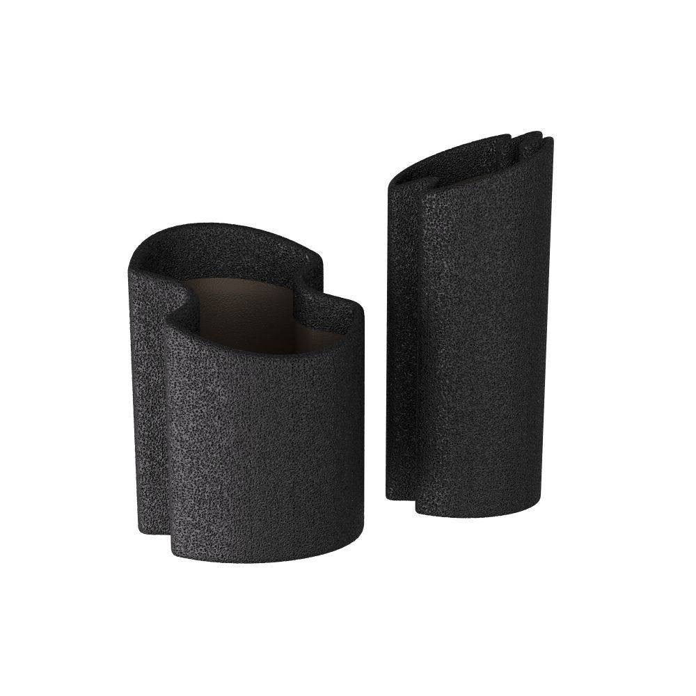 Arteriors - AVC08 - Vases, Set of 2 - Xyla - Black