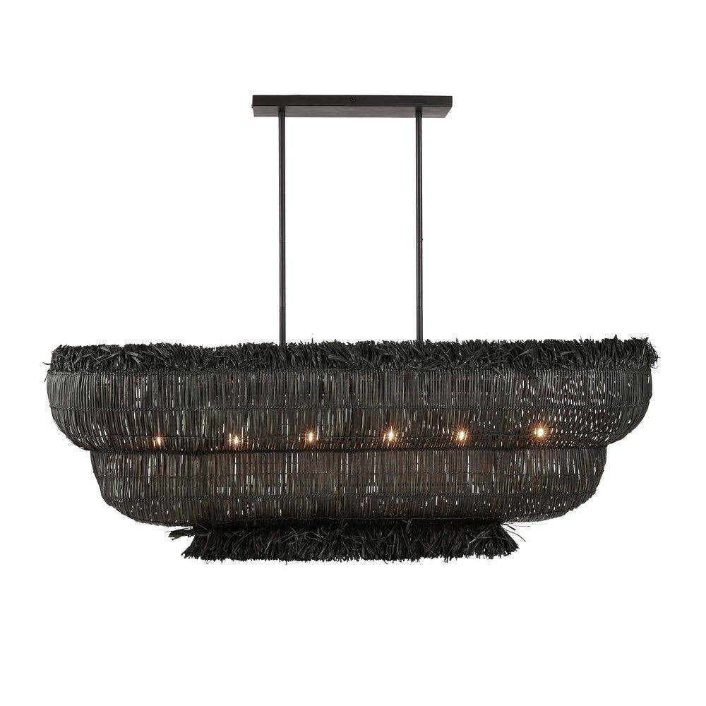 Arteriors - DRS03 - Chandelier - Yessika - Dark Gray Stained