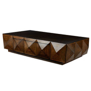 Arteriors - FCS01 - Cocktail Table - Umbra - Brindle Eucalyptus Veneer/Ebony Oak
