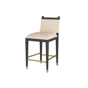 Arteriors - FSI09 - Counter Stool - Burdock - Ivory Leather