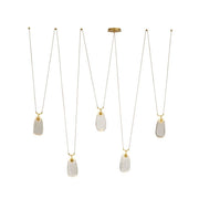 Arteriors - GADLC01 - LED Chandelier - Melt - Antique Brass