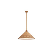 Arteriors - GCDSS01 - Pendant - Terrace - Natural, Rattan