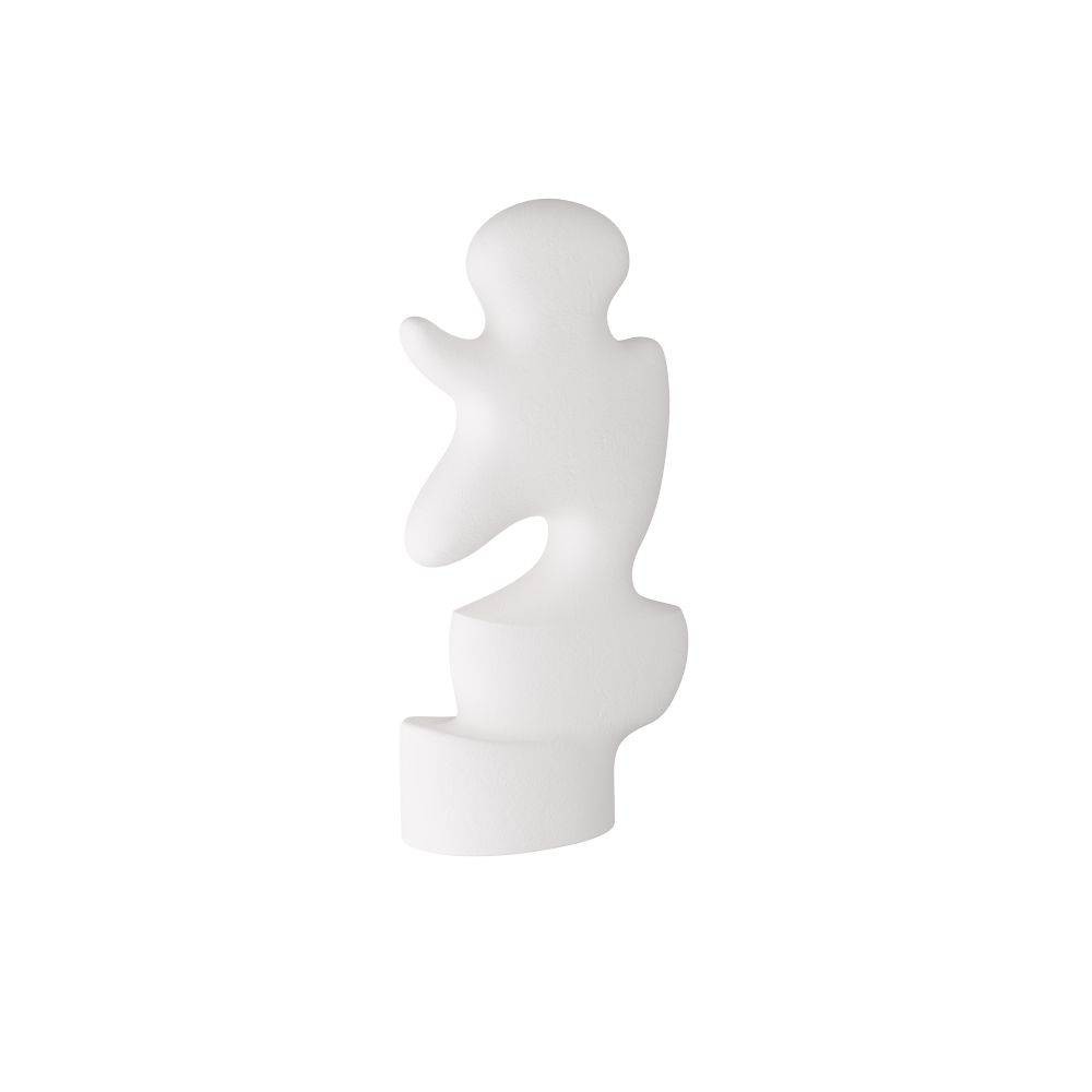 Arteriors - GKATC03 - Sculpture - Mello - White Plaster, Resin