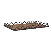 Arteriors - GKAYS01 - Tray - Mar - Natural & Black, Rattan