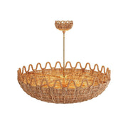 Arteriors - GKDLS01 - Chandelier - Mar - Natural, Rattan
