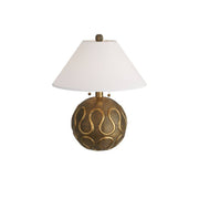 Arteriors - GKPTI01-671 - Table Lamp - Serpiente - Vintage Brass, Cast Aluminum