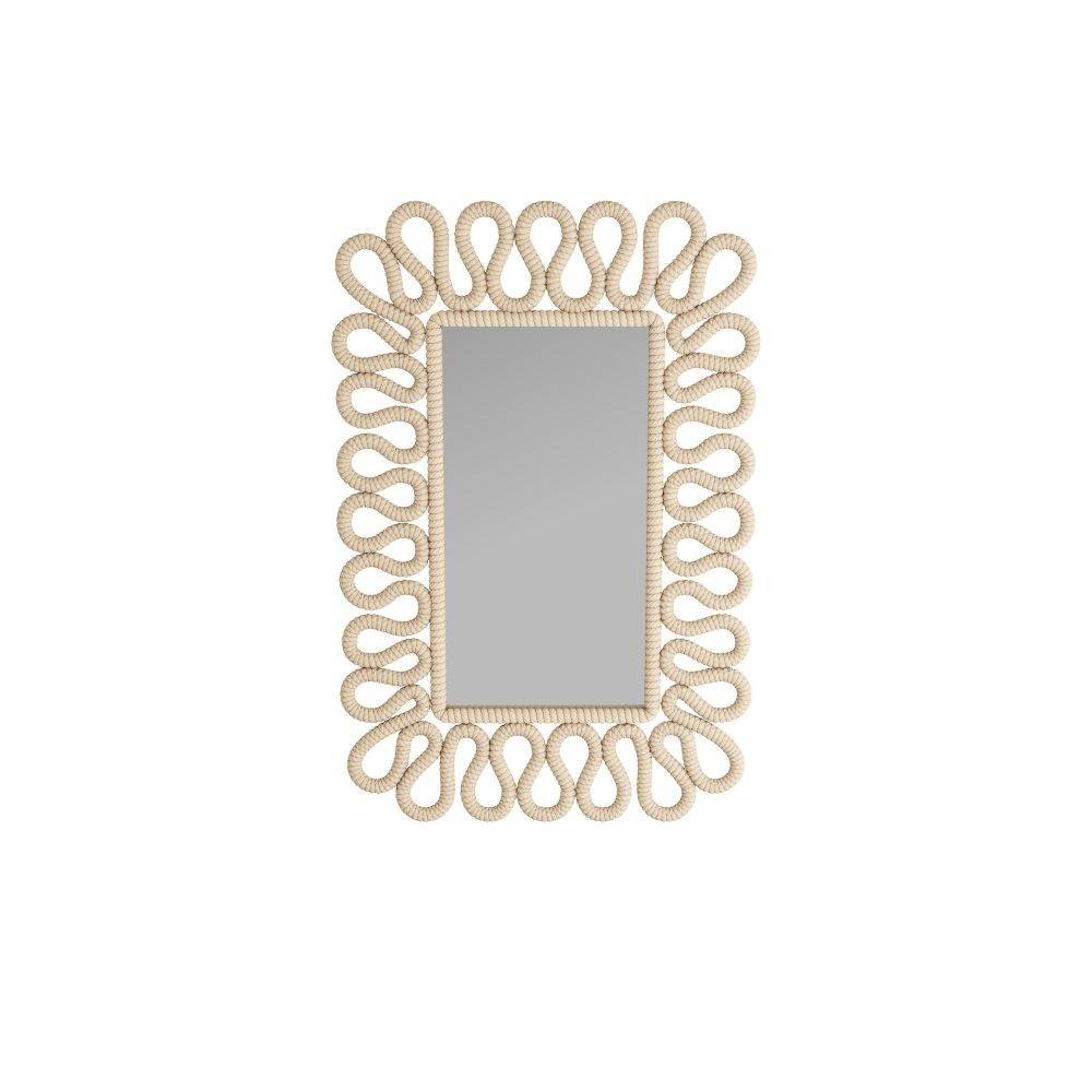 Arteriors - GKWMS01 - Mirror - Caracol - Ivory, Cotton Rope