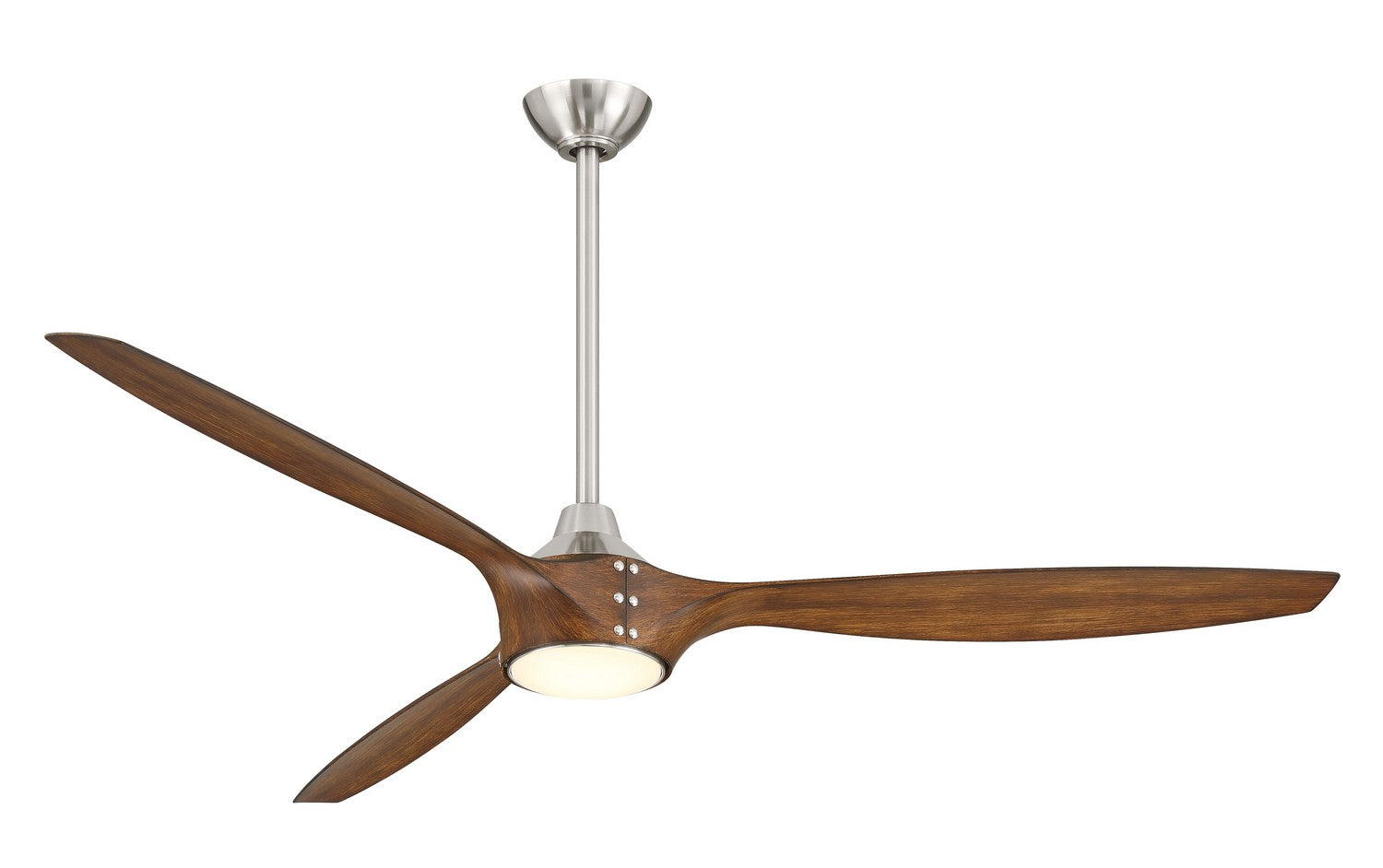 Minka Aire - F762L-BN/DK - 65"Ceiling Fan - Pierce - Brushed Nickel